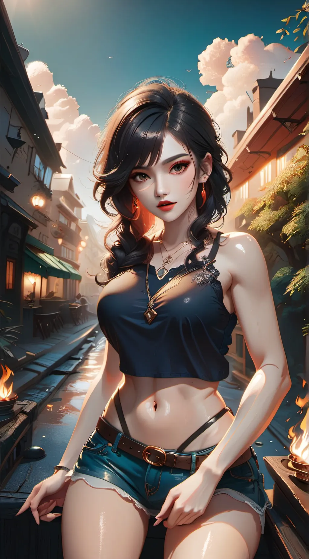 ai character: Gabi background