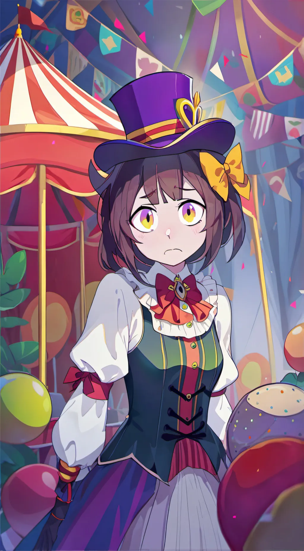 ai character: Pomni(Tadc)  background