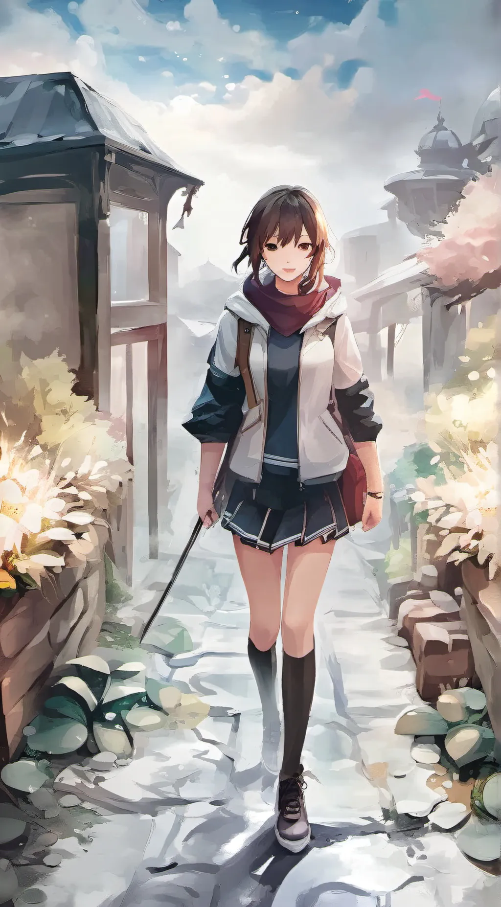 ai character: lilly background