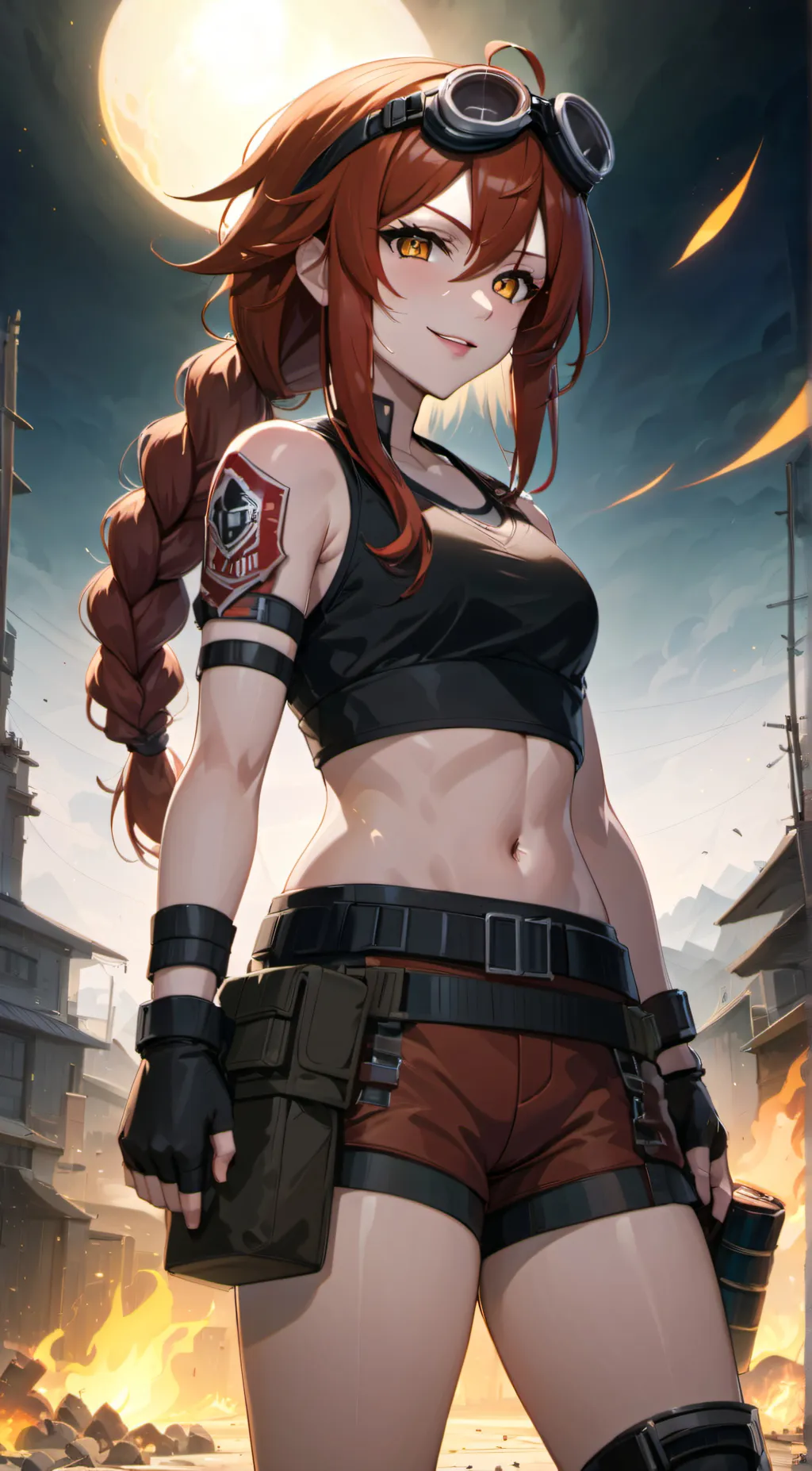 ai character: Rayna background