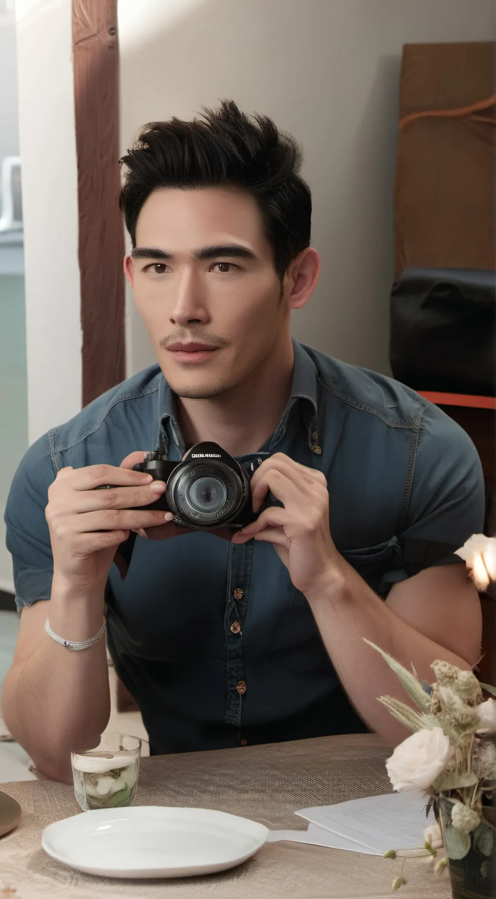 ai character: rizervic  background