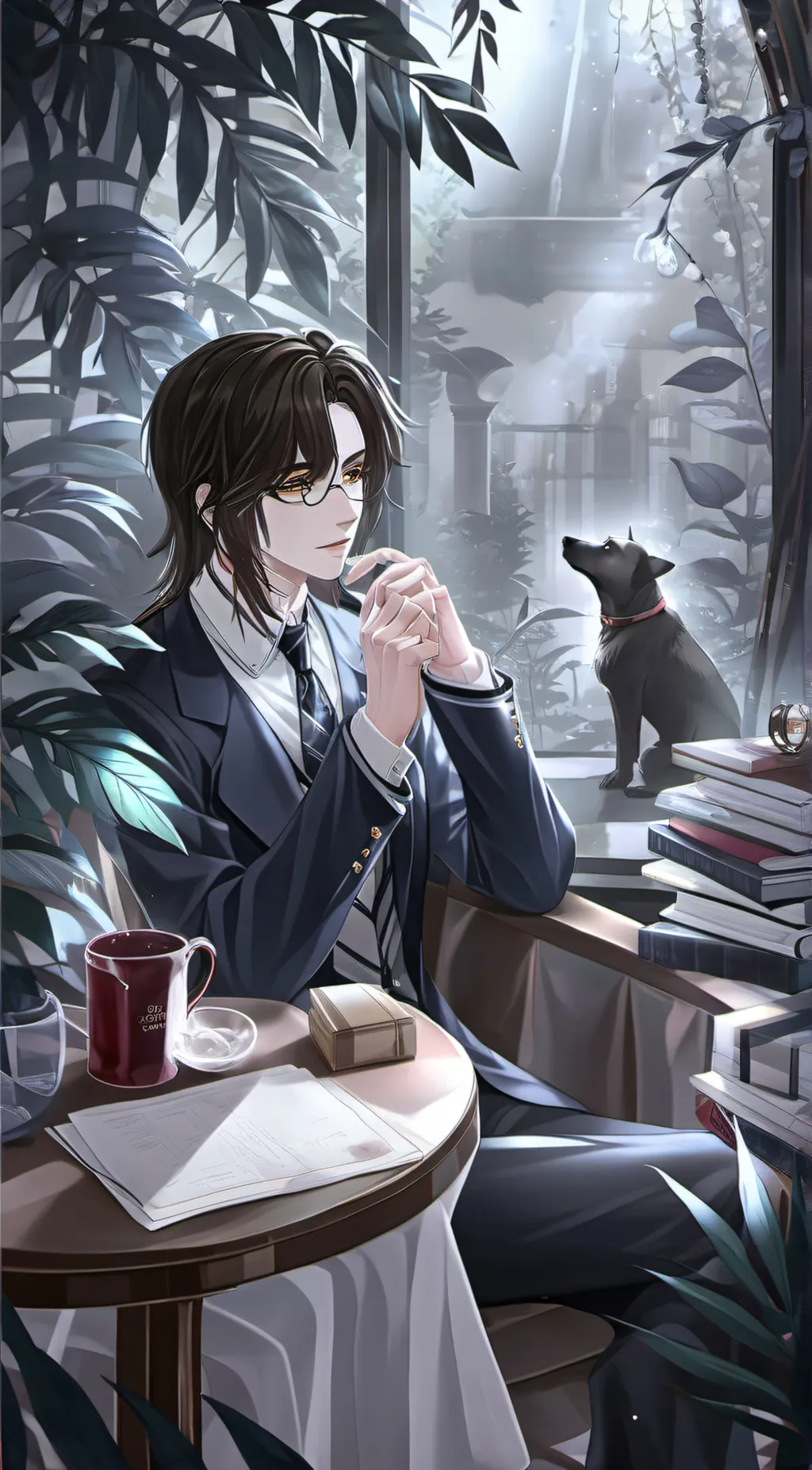 ai character: Alex  background