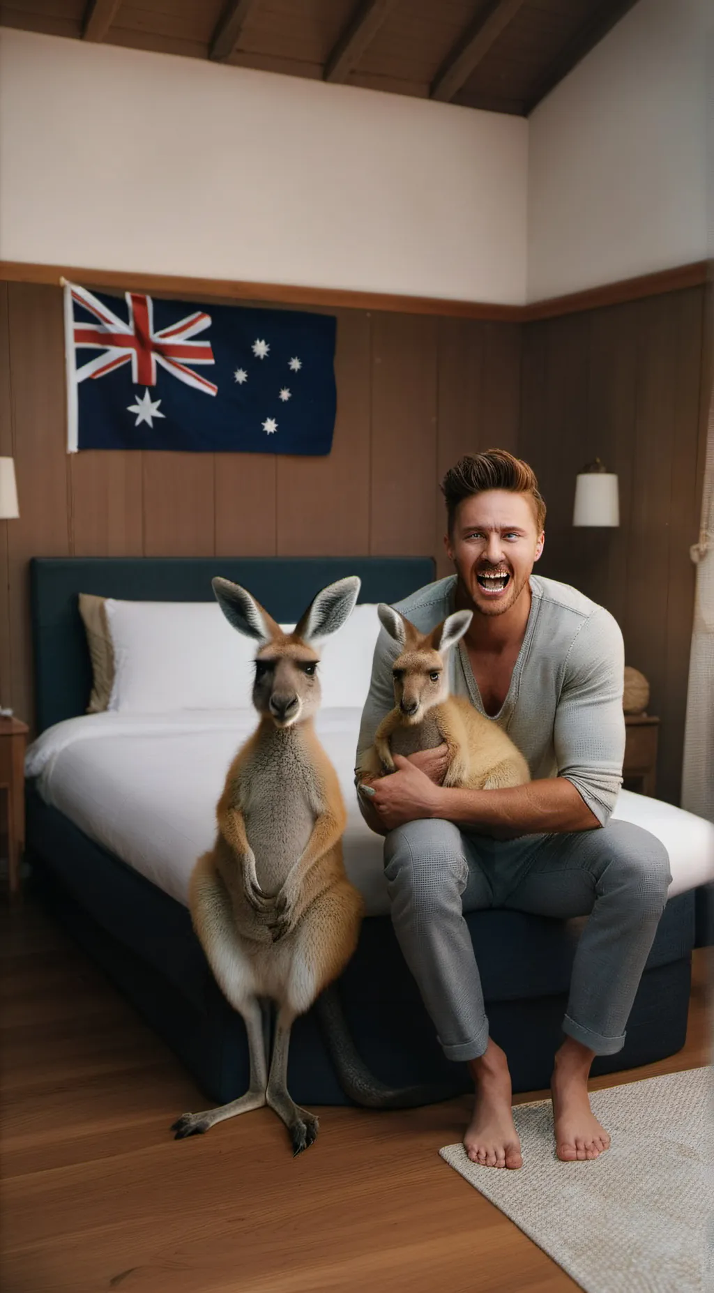 ai character: Australian Austral background