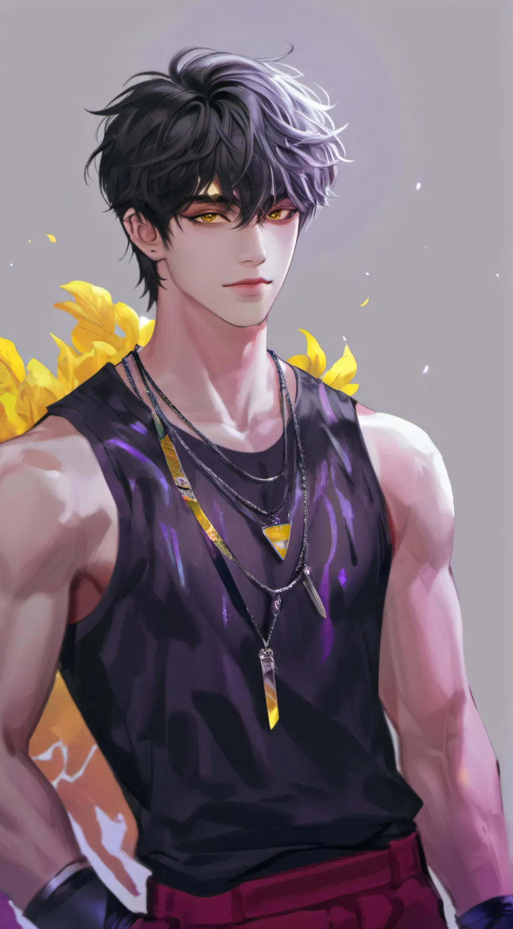 ai character: Em  background