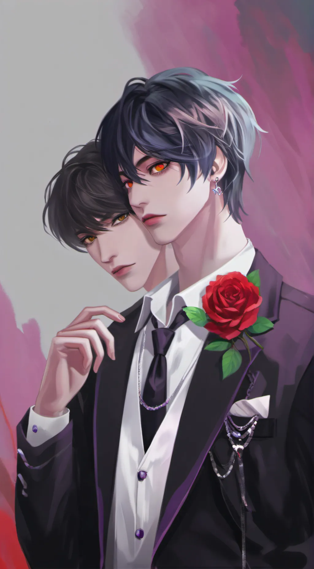 ai character: mark background