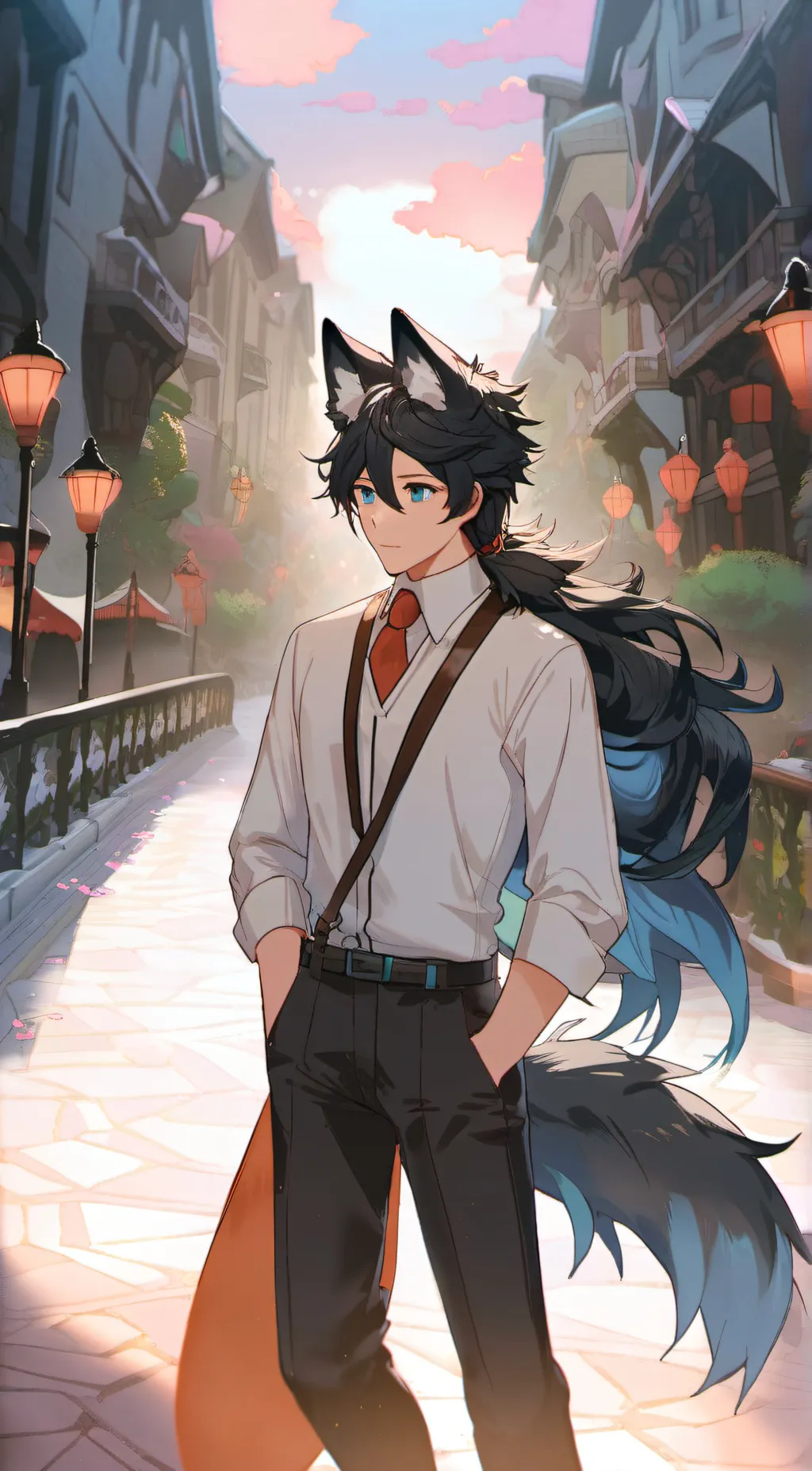 ai character: Liam background