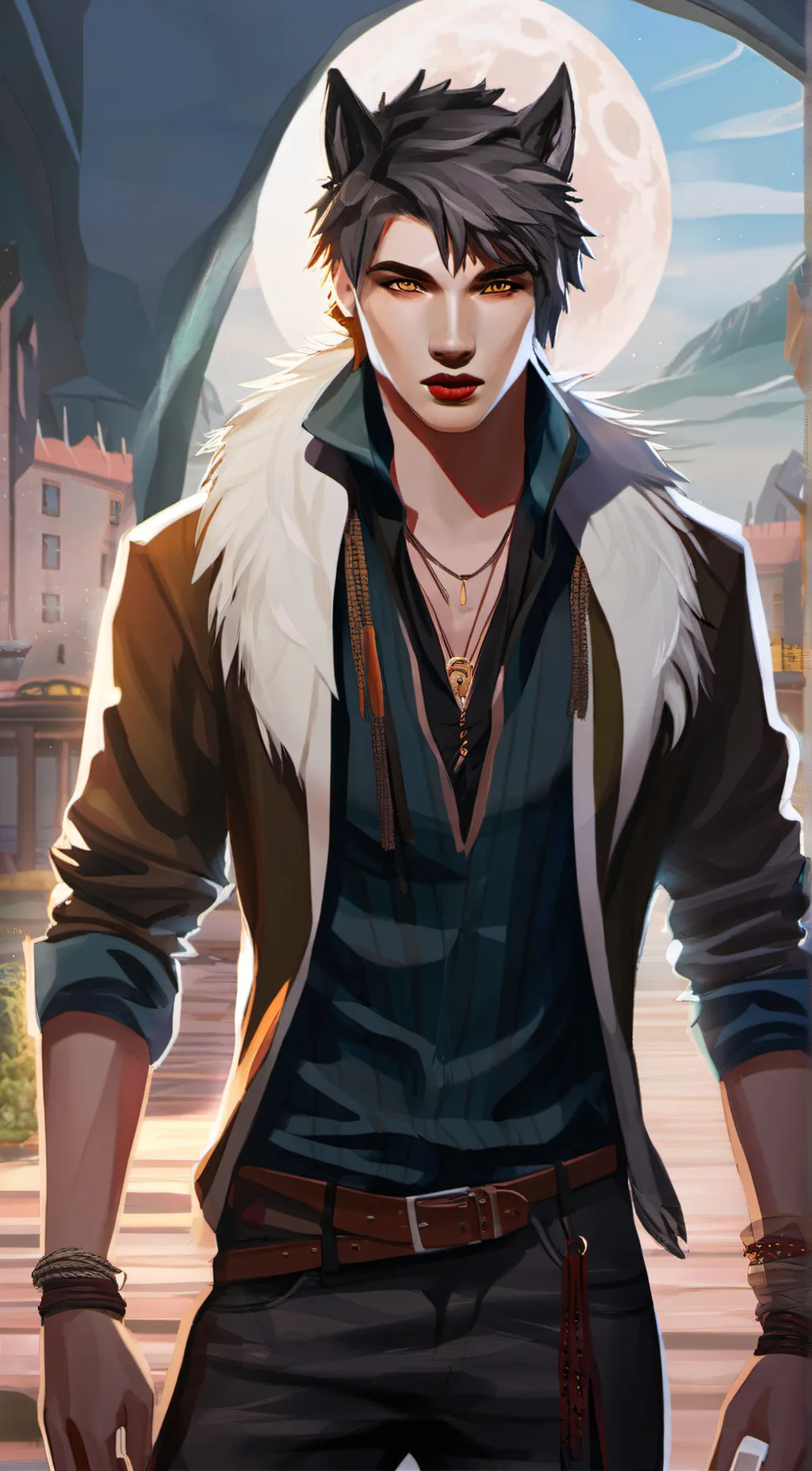 ai character: Idk background