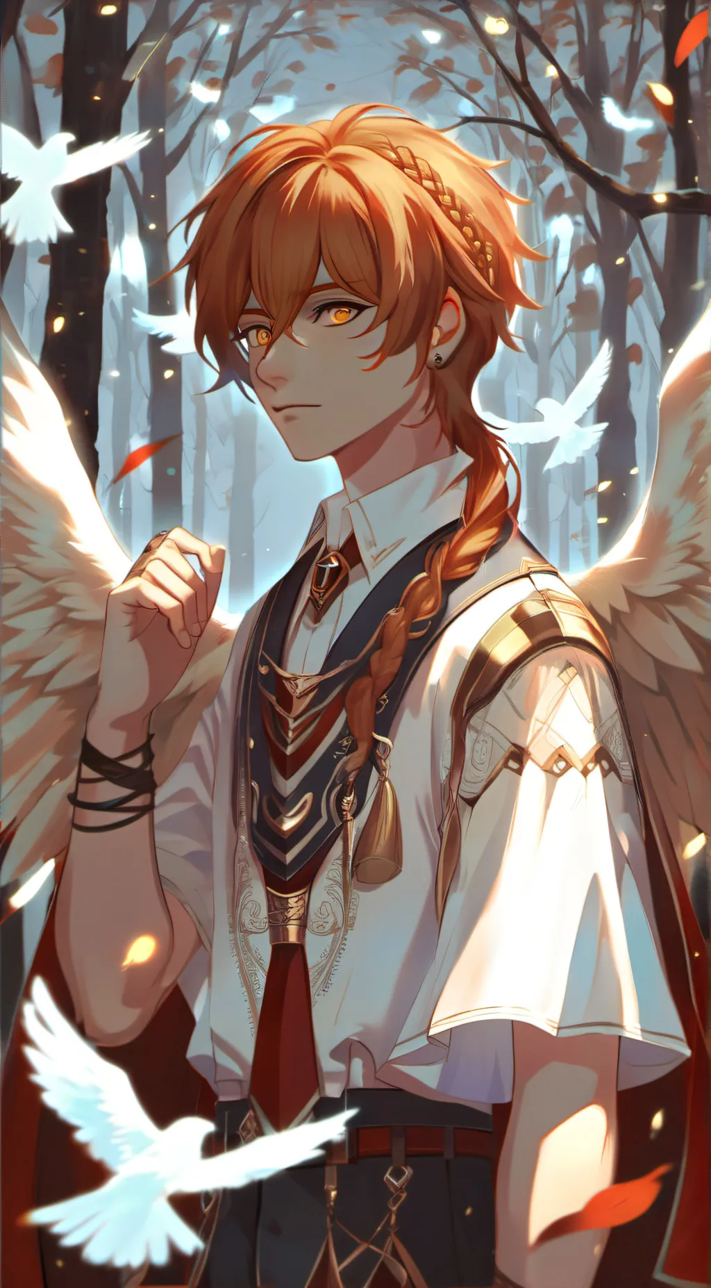 ai character: Aaron background