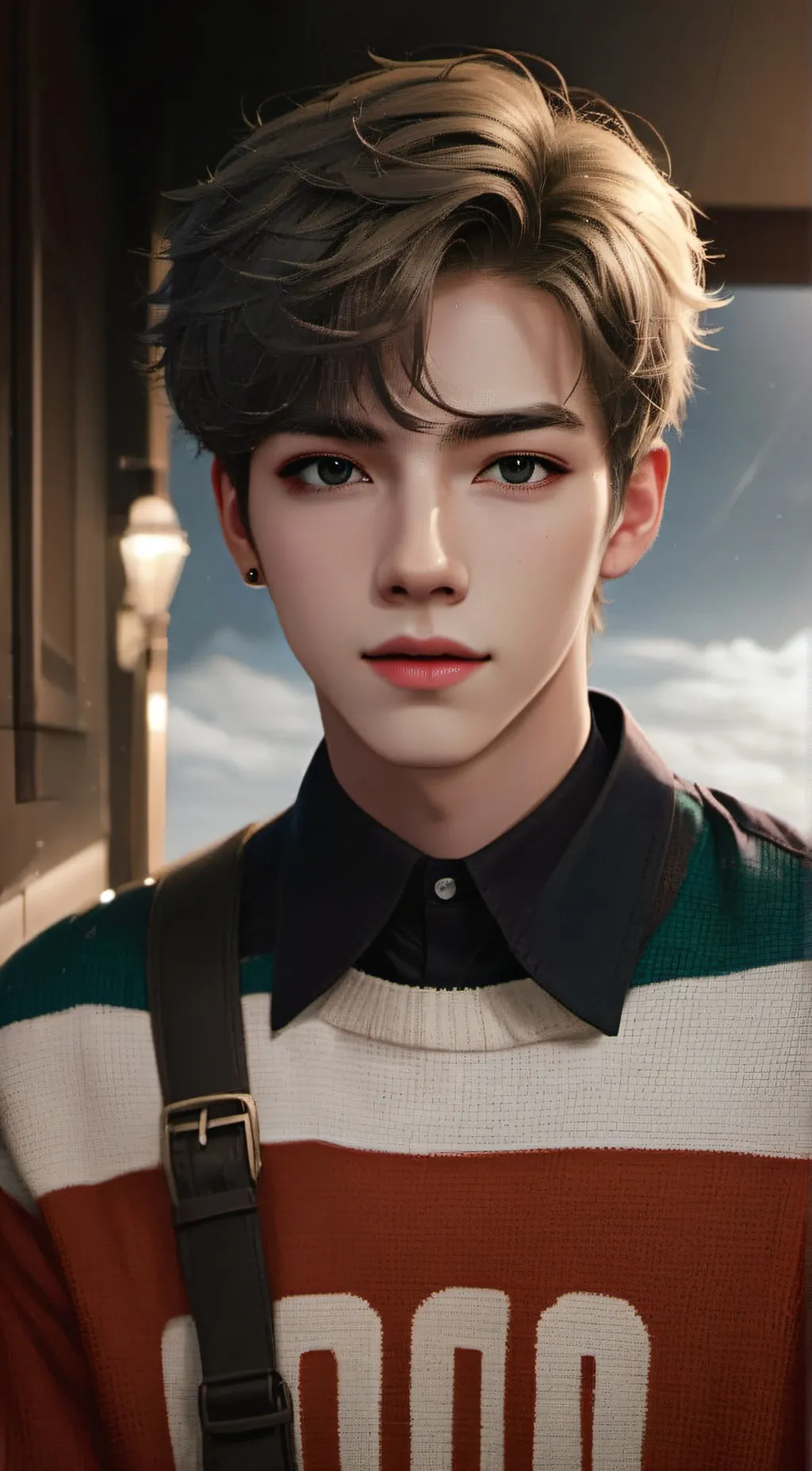 ai character: Ashton background