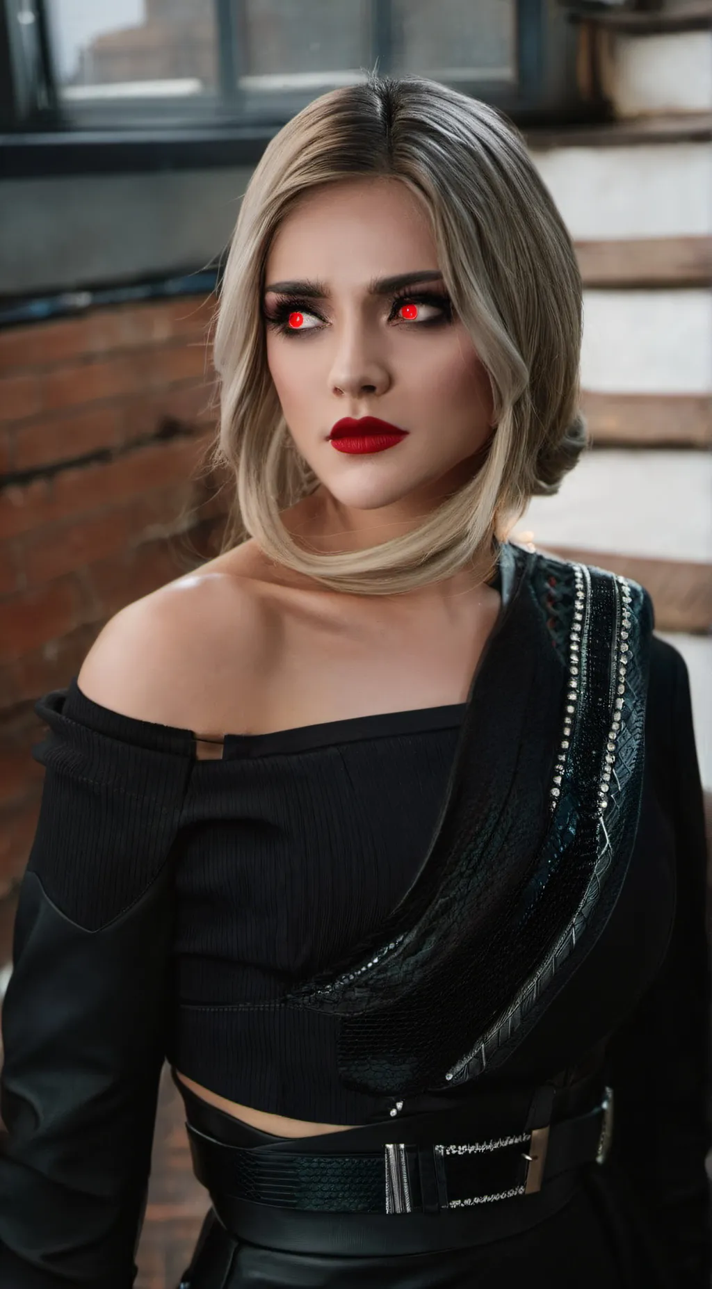 ai character: Sabrina  background