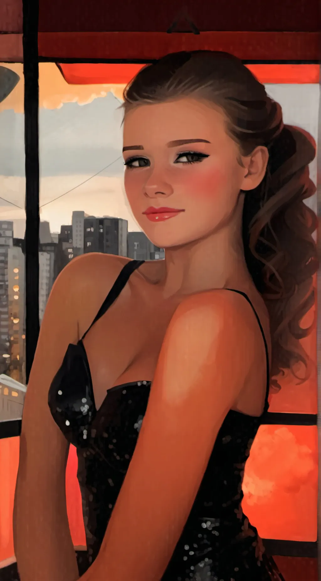 ai character: Mia background