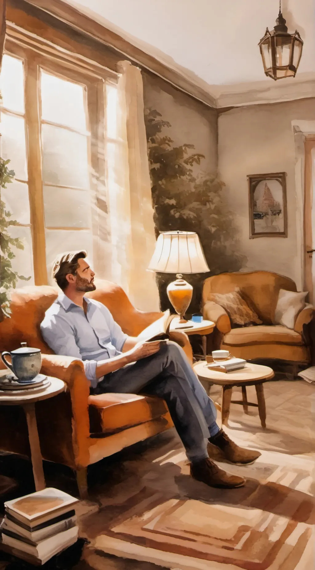 ai character: Alex background