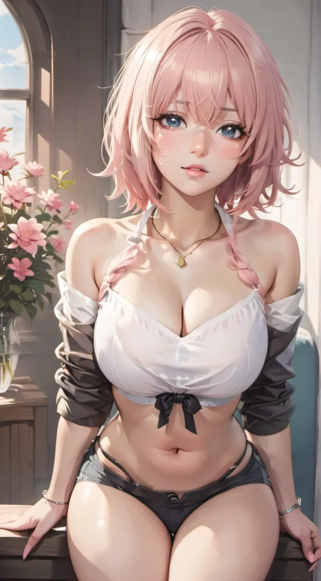 ai character: Brit background