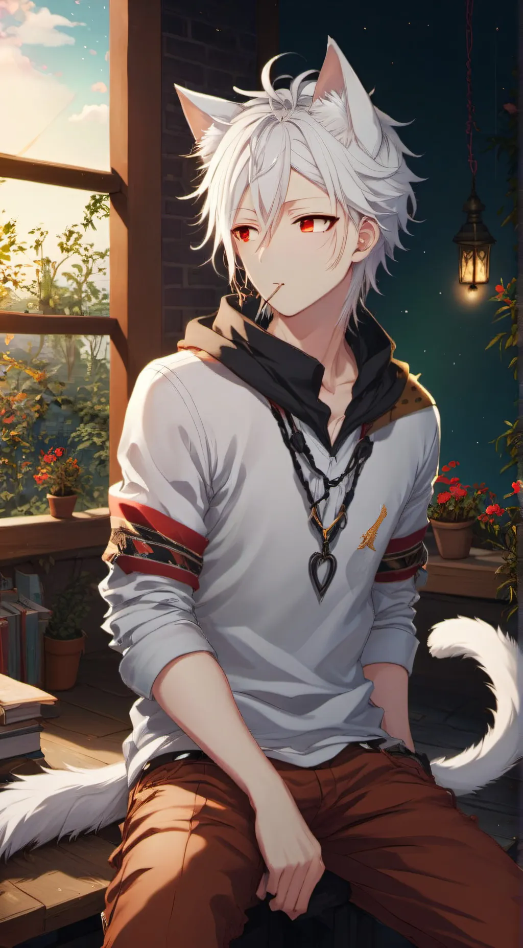 ai character: Damon background