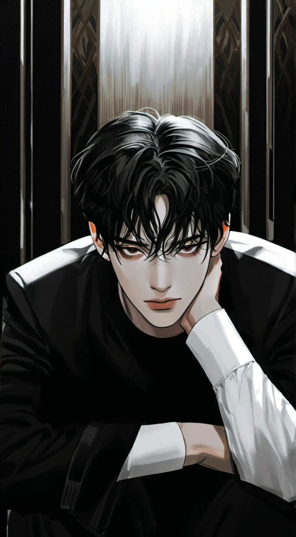 ai character: Drake  background