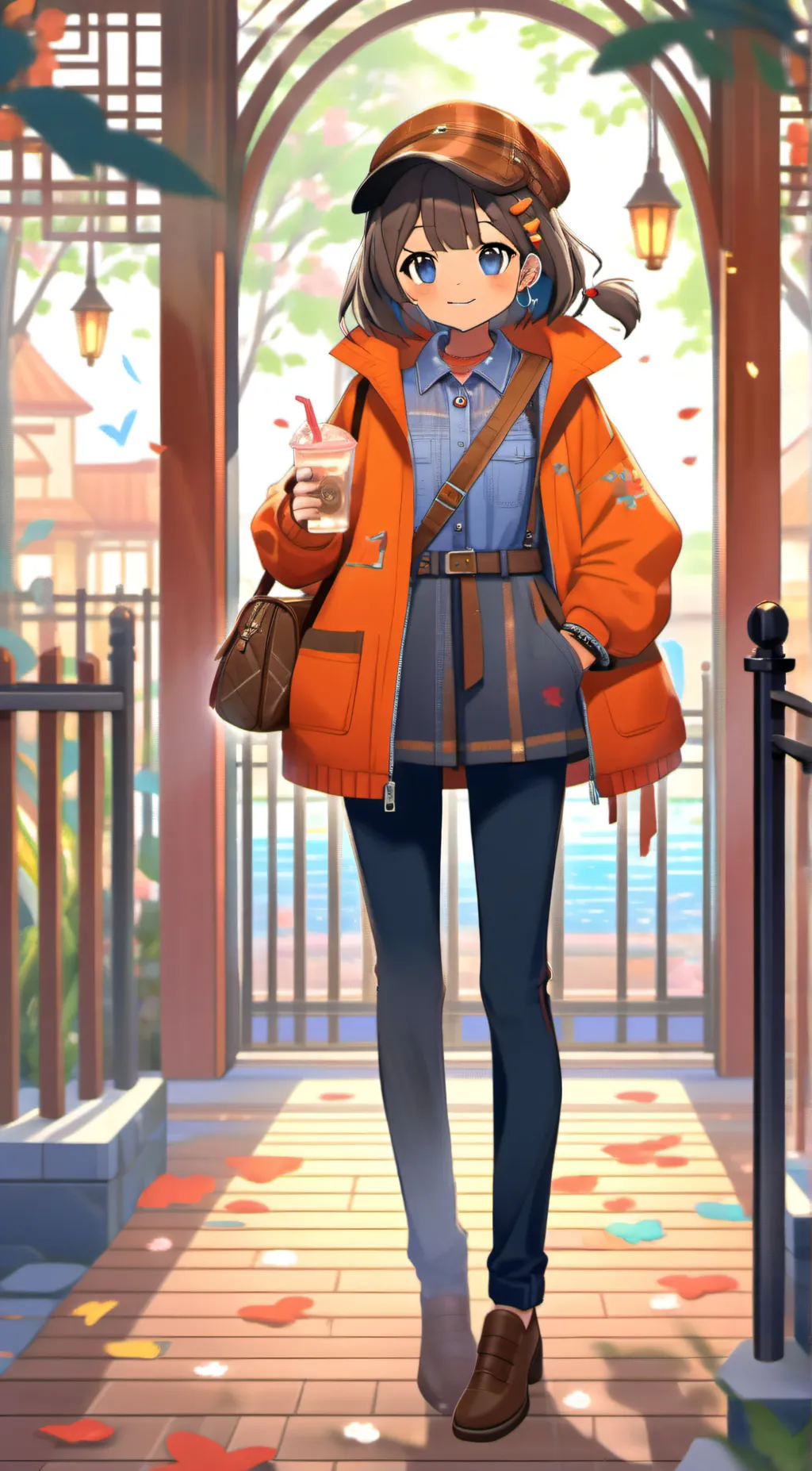 ai character: katie background