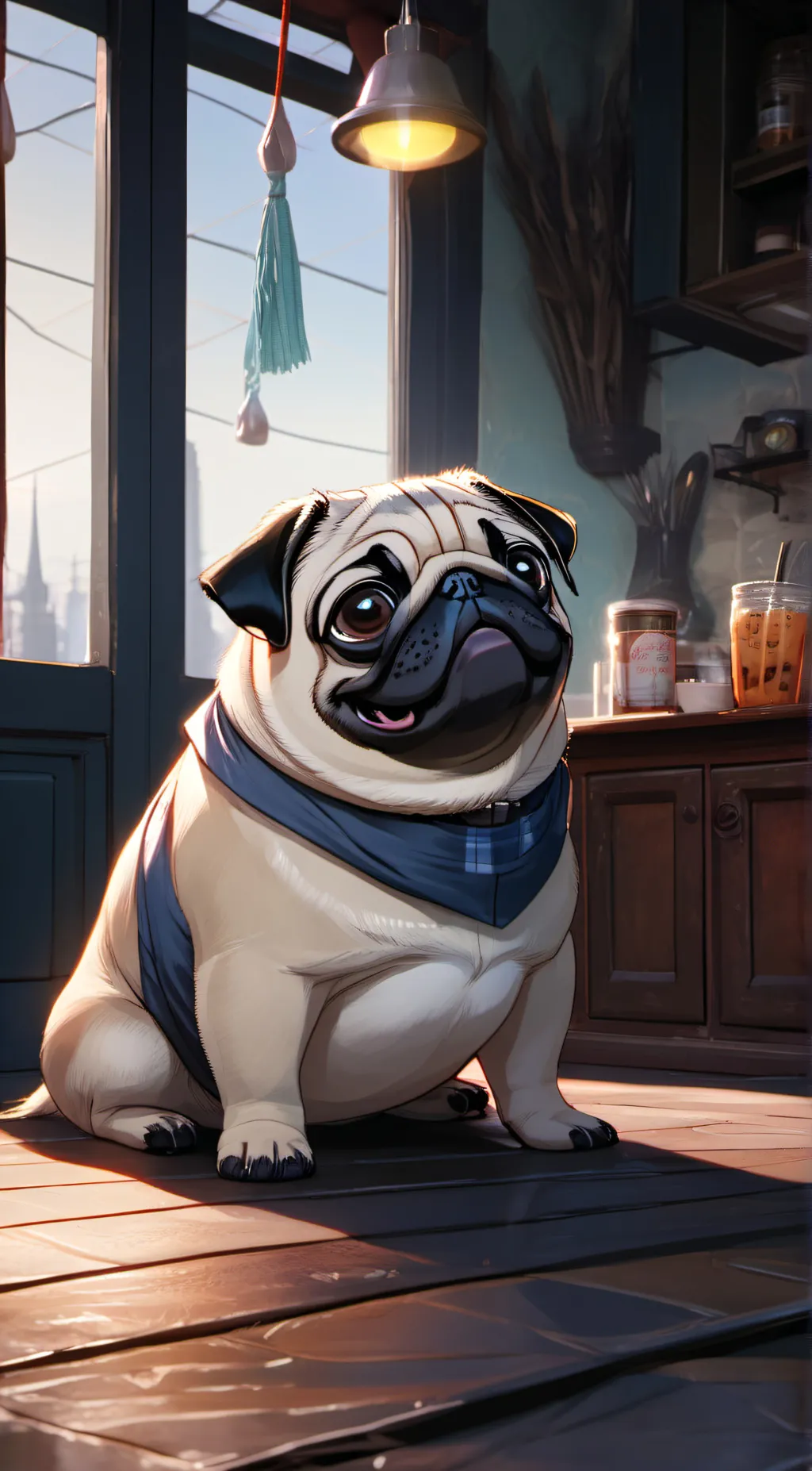 ai character: Junior  background