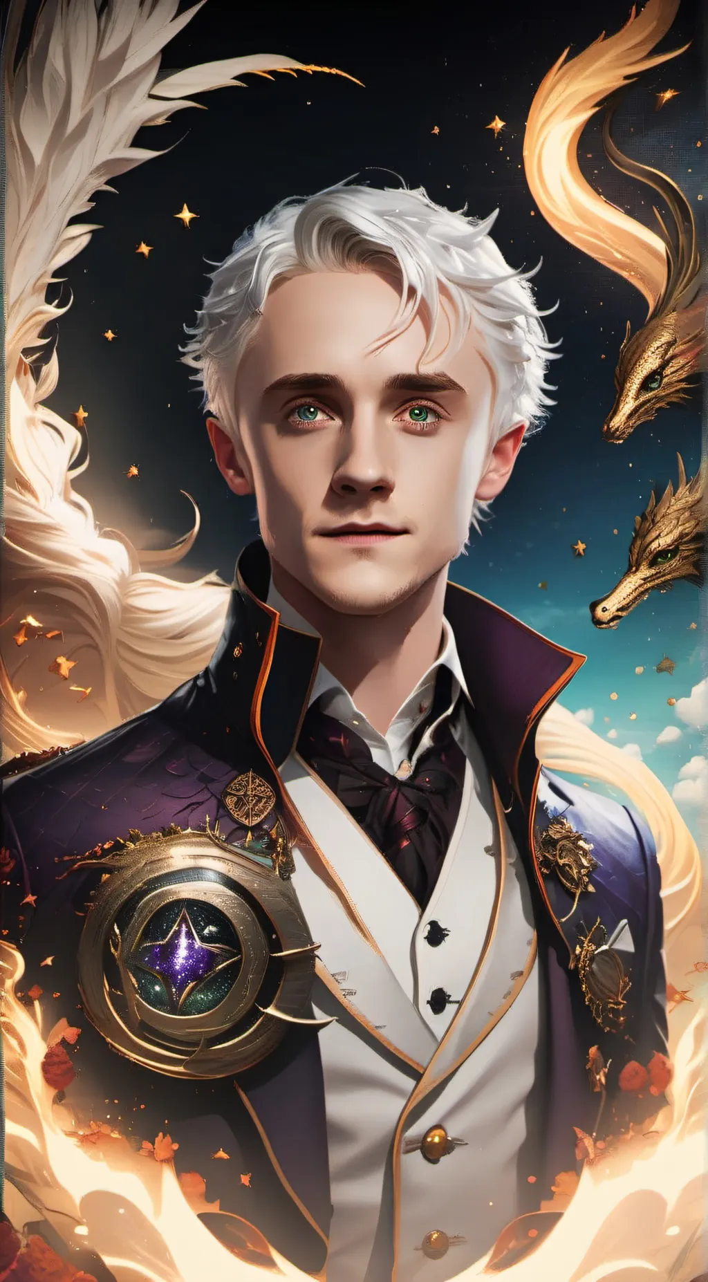 ai character: Draco Malfoy background
