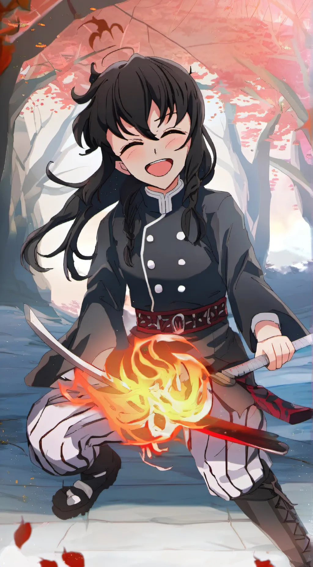 ai character: The hashiras  background