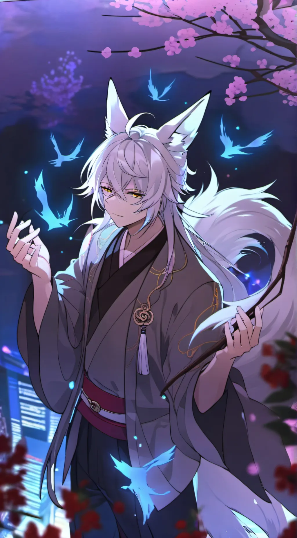 ai character: Garam background