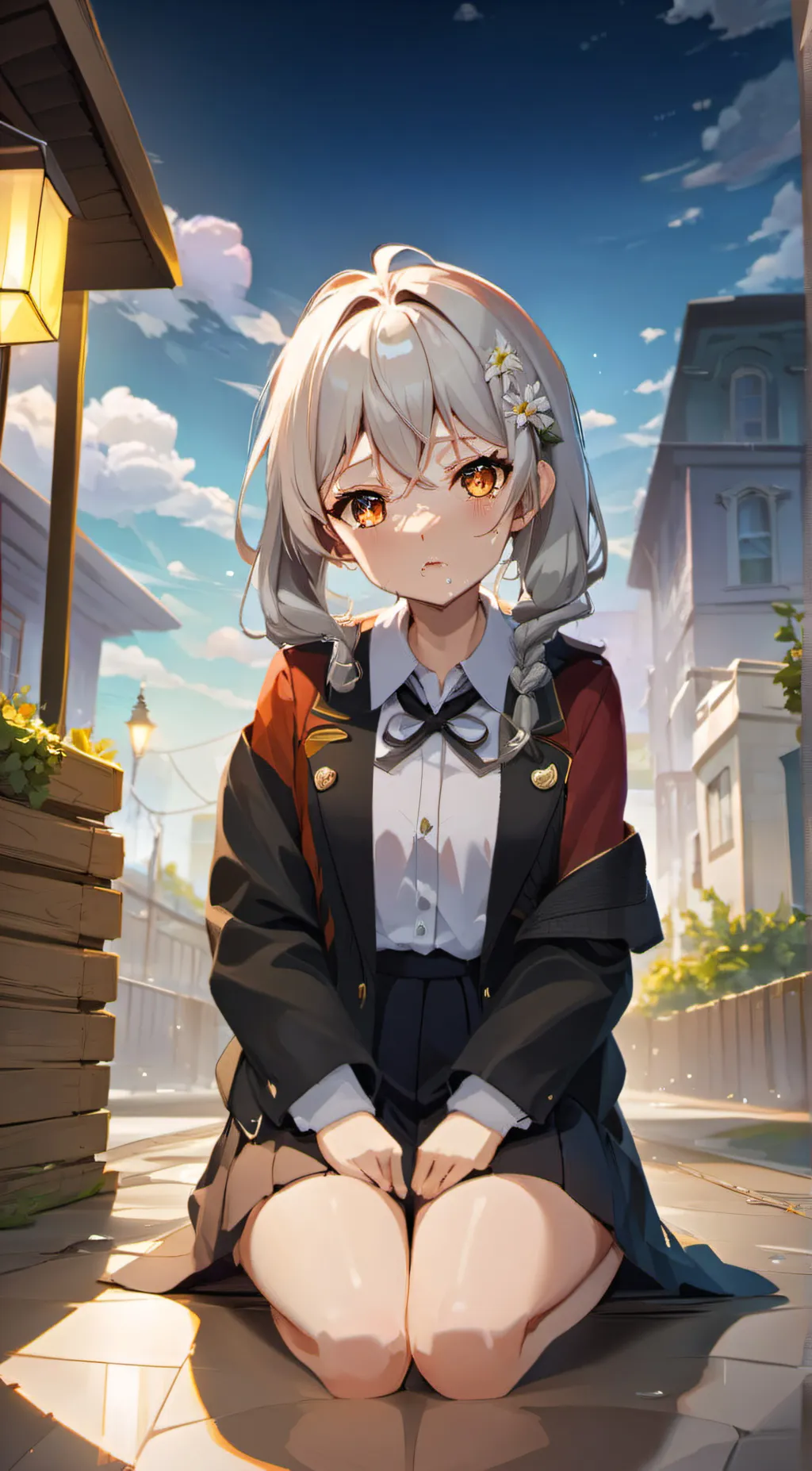ai character: little sister background