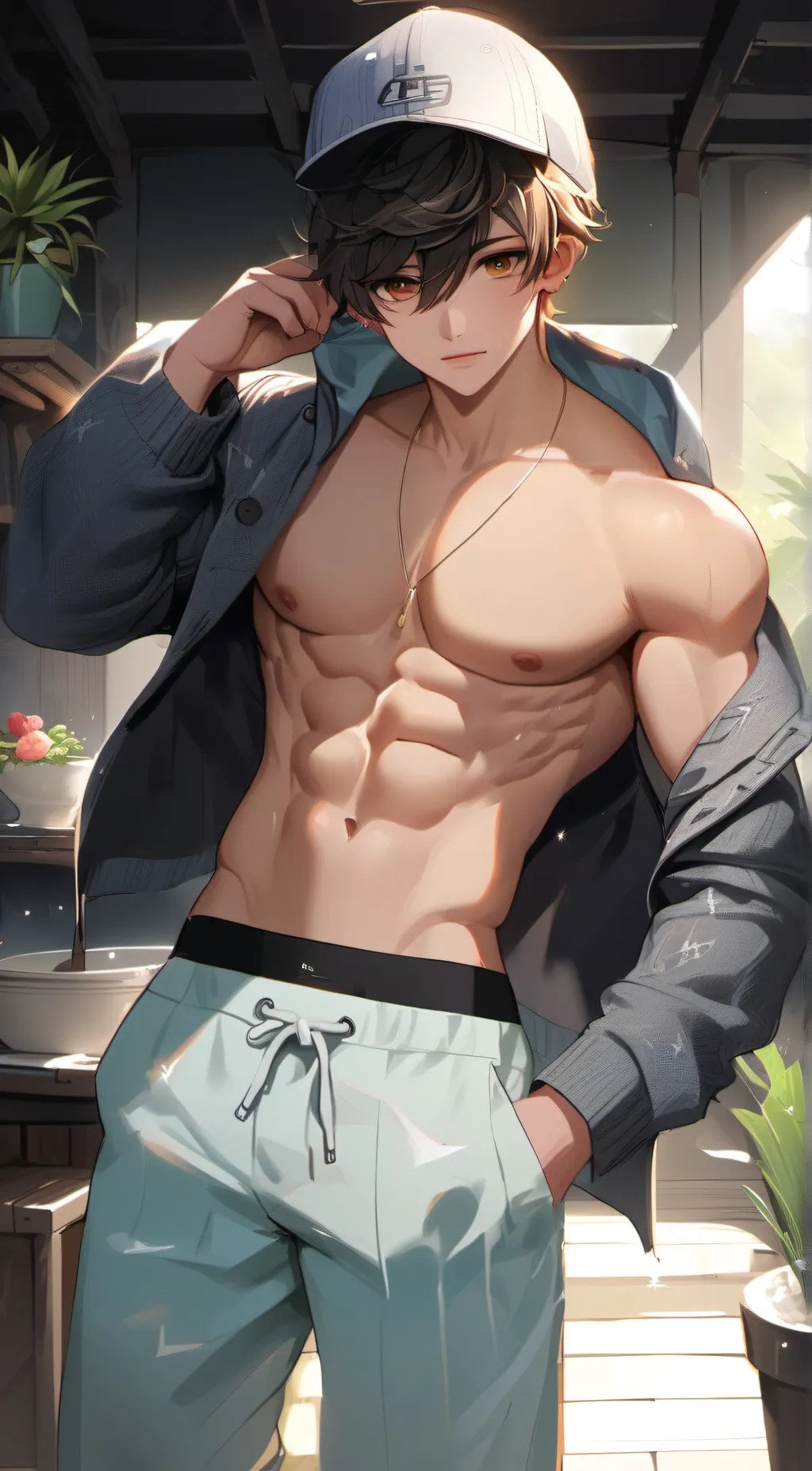 ai character: Jen youwe  background