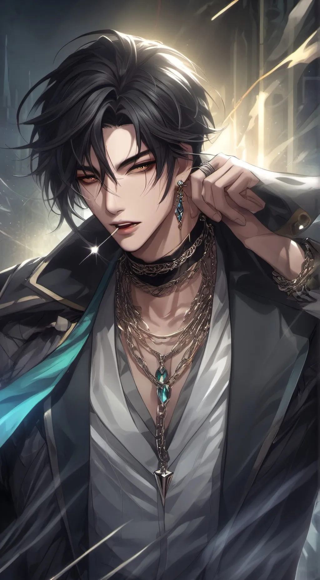 ai character: Lee Shan  background