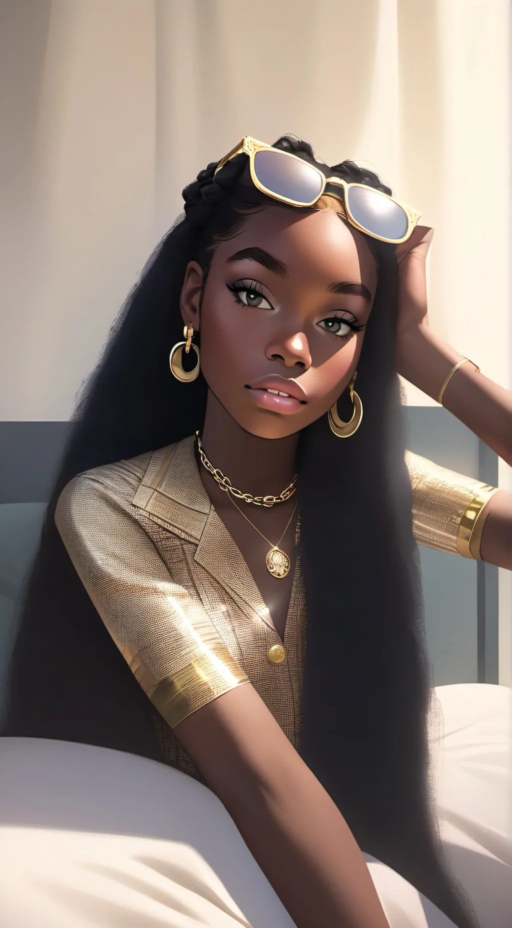 ai character: Keyla  background