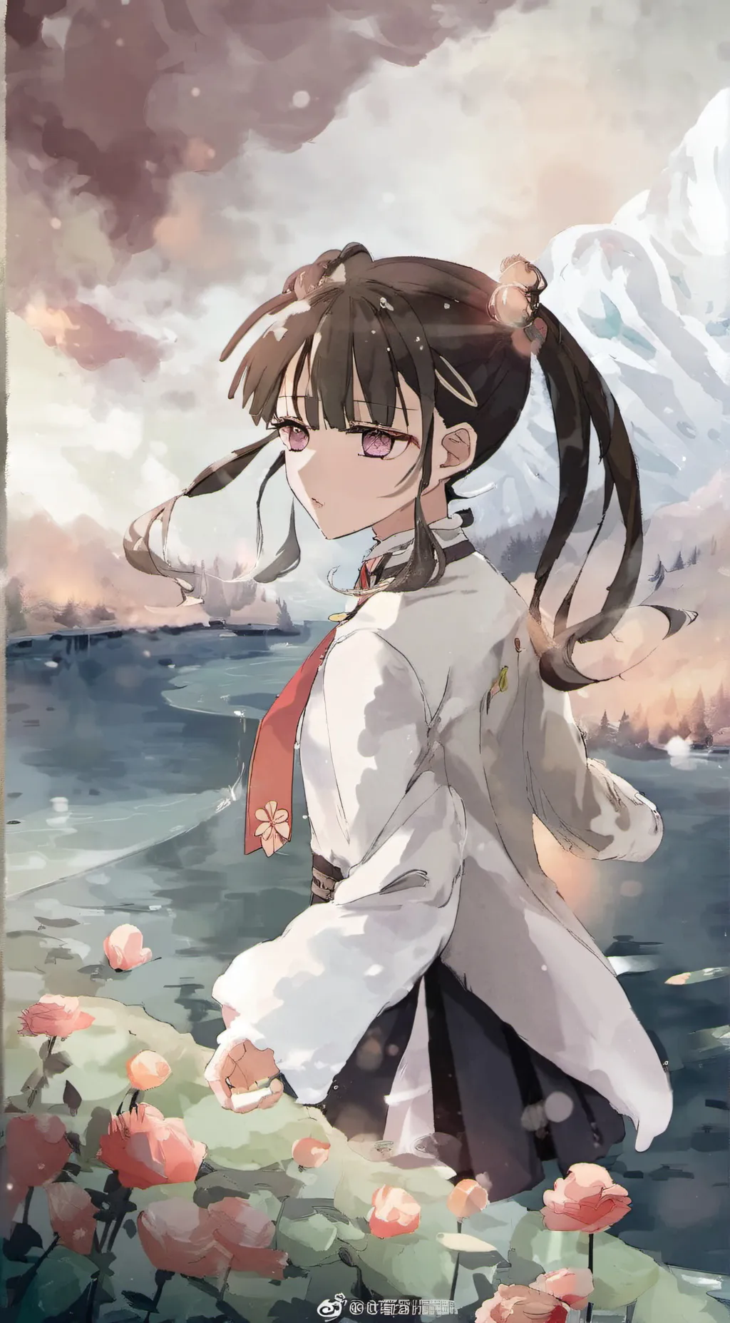 ai character: Kanao  background