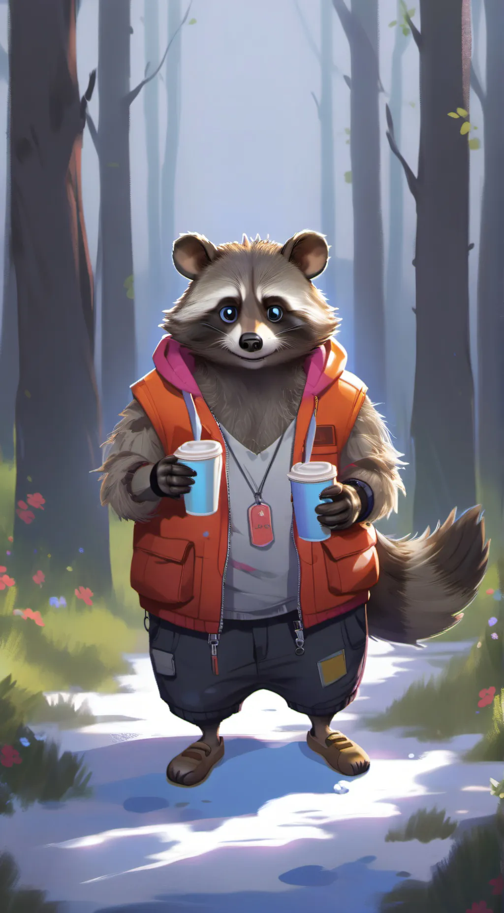 Talkie AI - Chat with raccoon