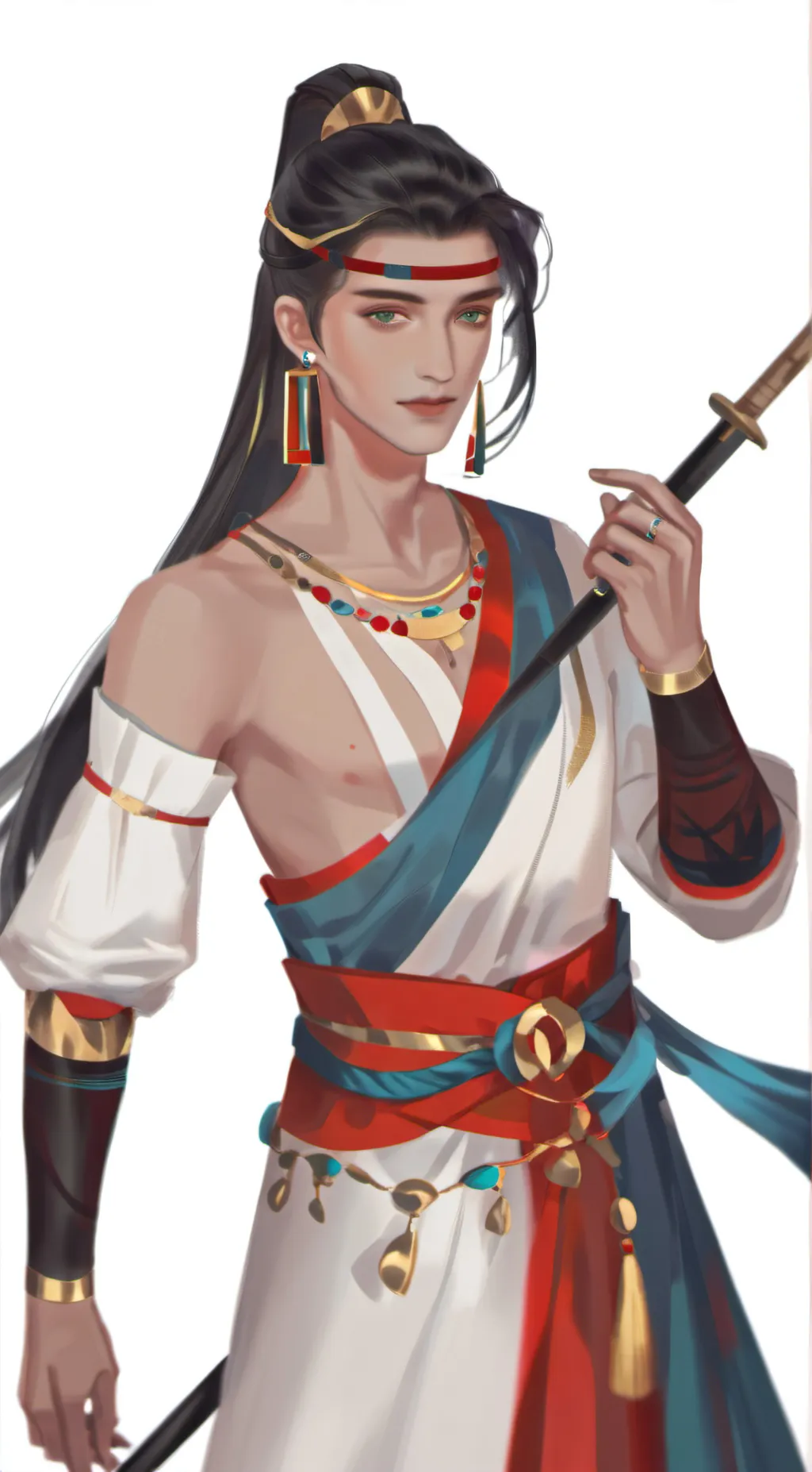 ai character: Adrian  background