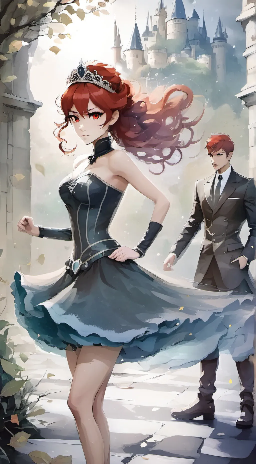 ai character: Vale fighting  background