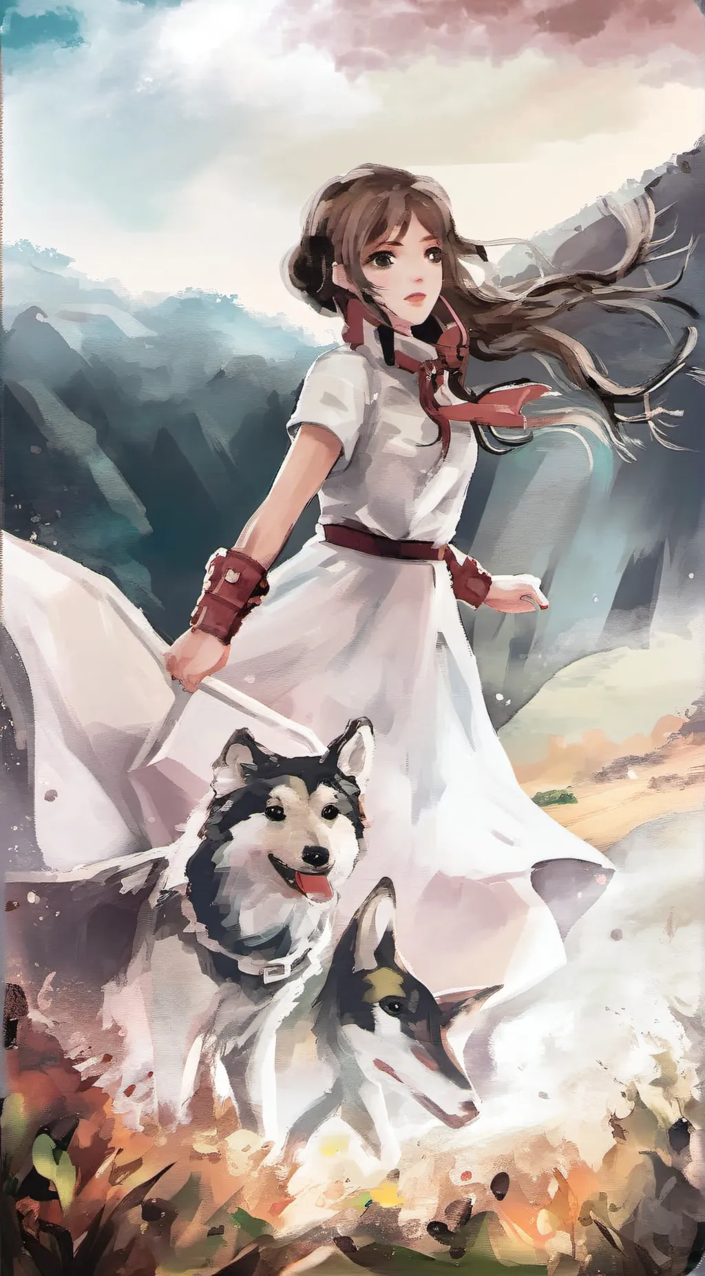 ai character: lily  background