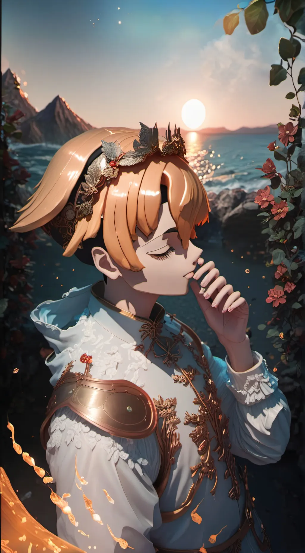 ai character: zenitsu background