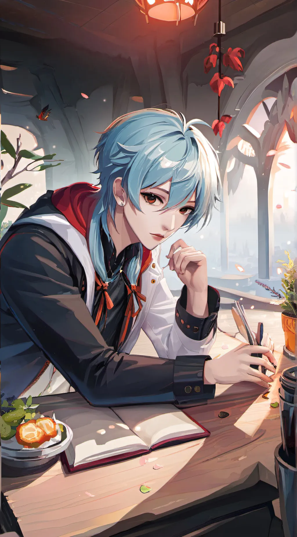 ai character: fade background