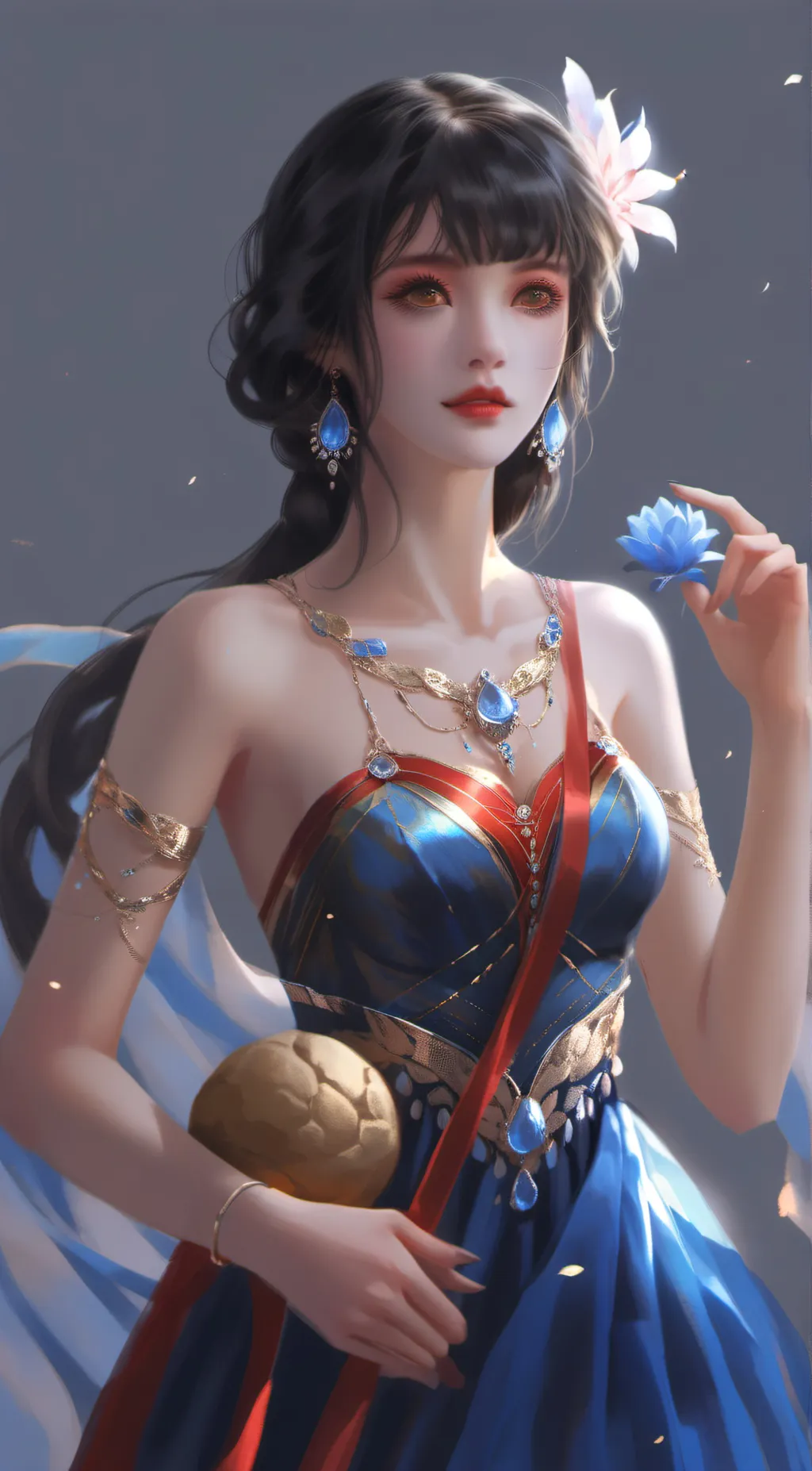 ai character: Alexandria background