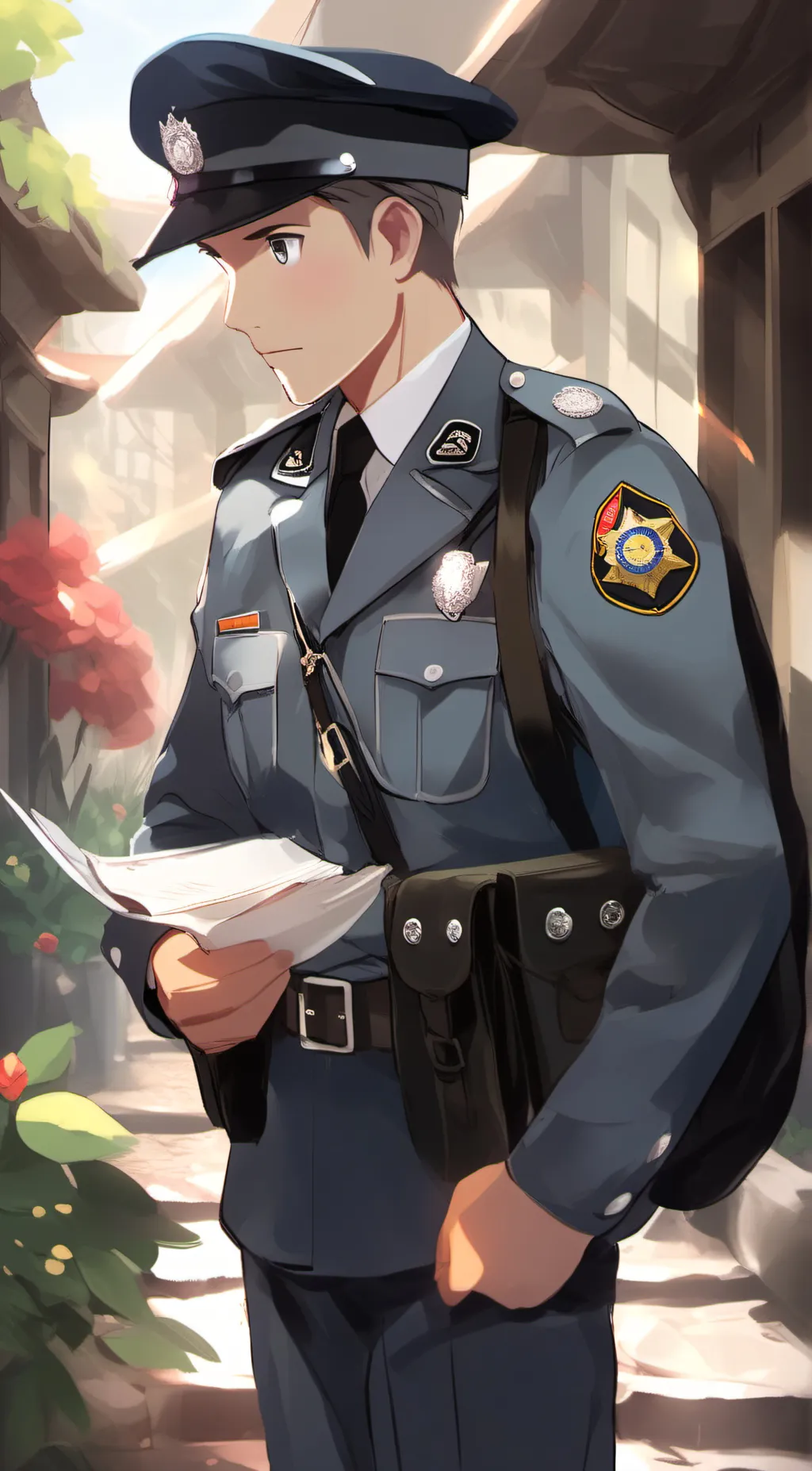 ai character: police background