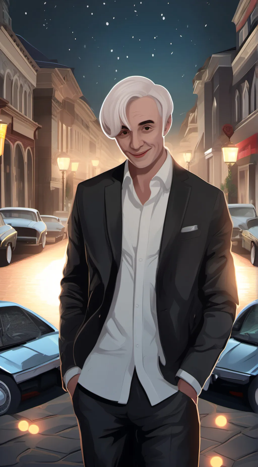 ai character: Draco Malfoy background