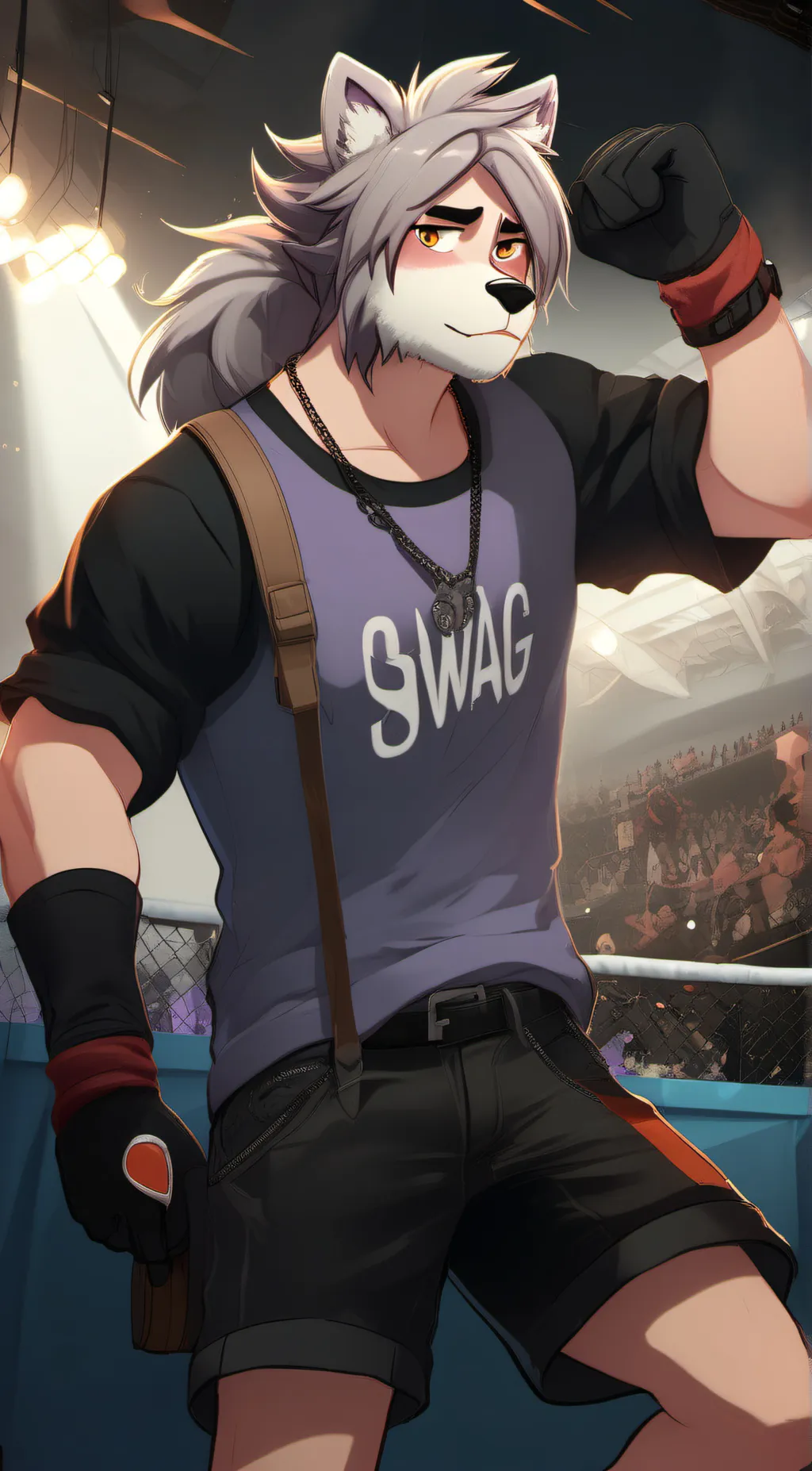 ai character: Ferdinand Funtime background