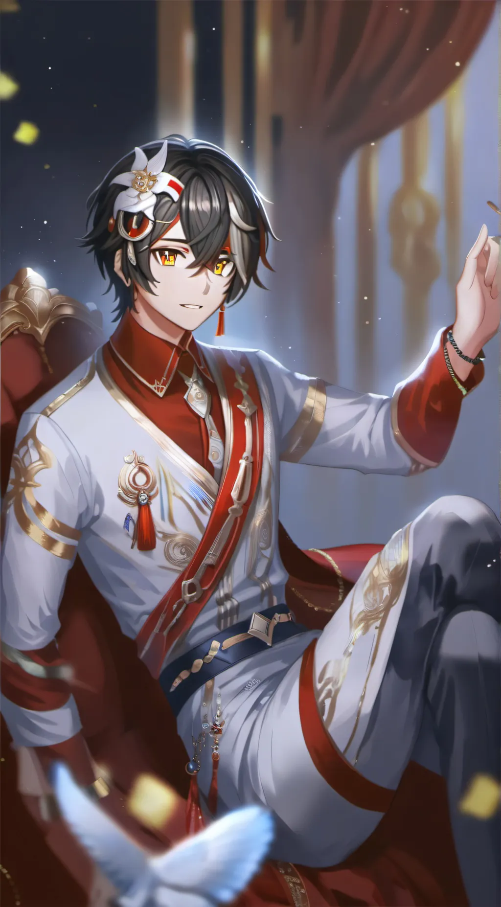 ai character: Phoenix background