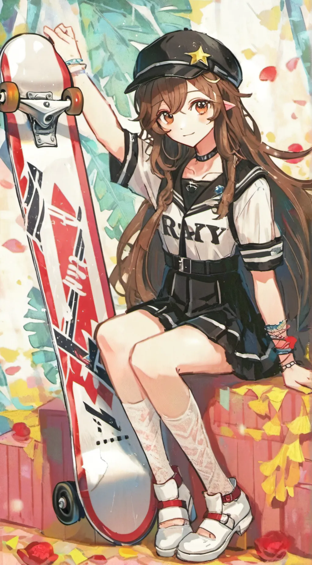 ai character: Lizzy G. background