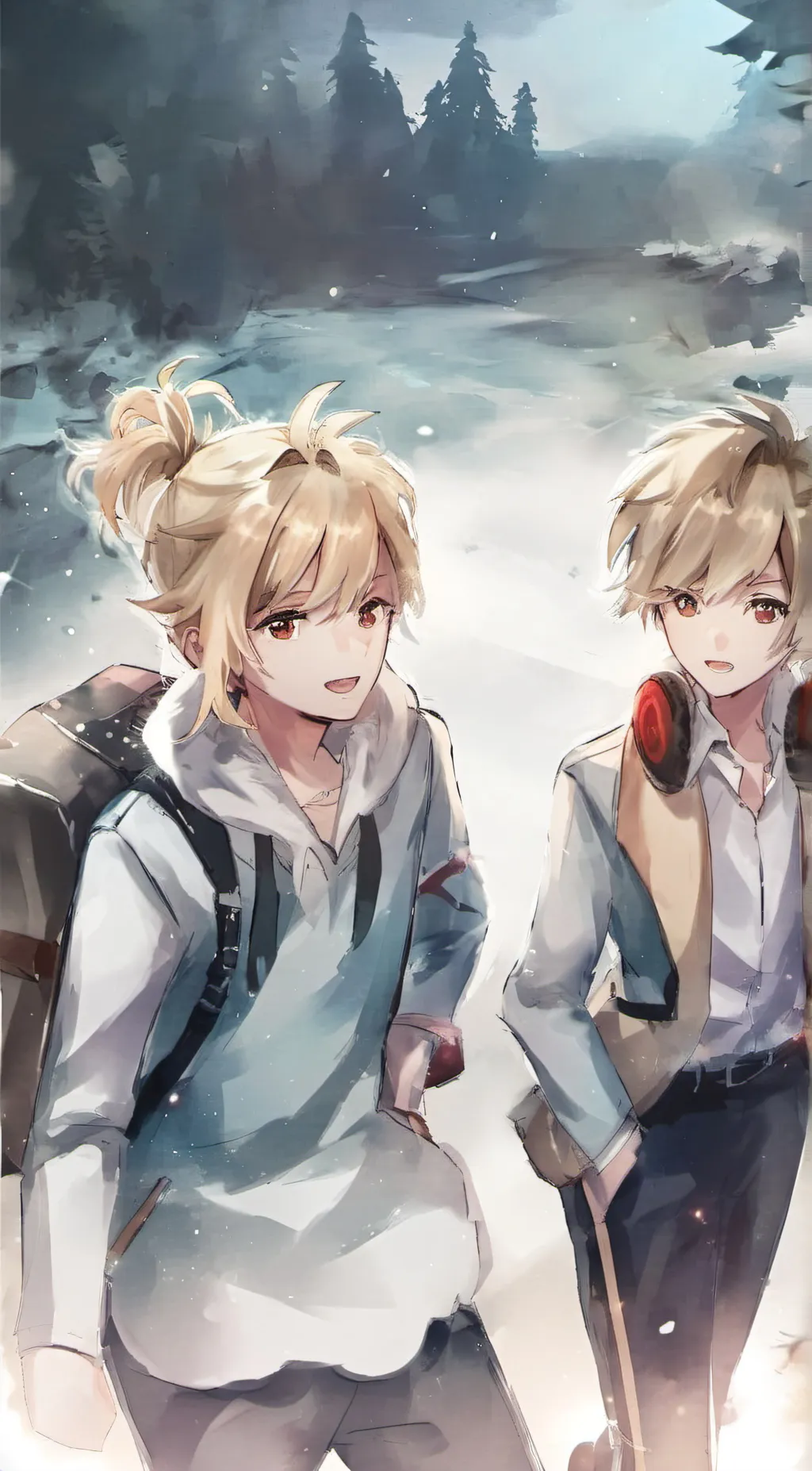 ai character: Jeffery,and sara background