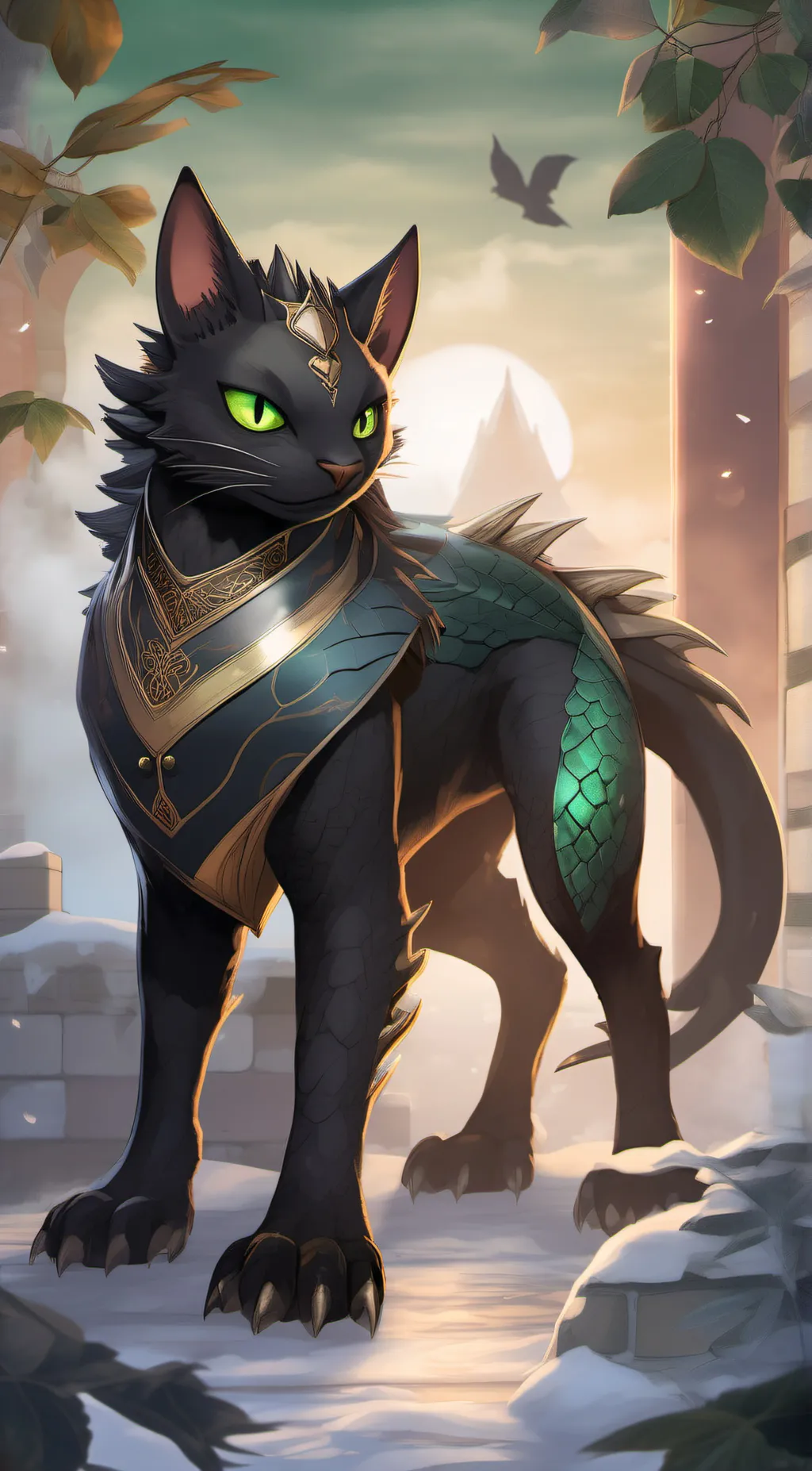 ai character: Darky  background