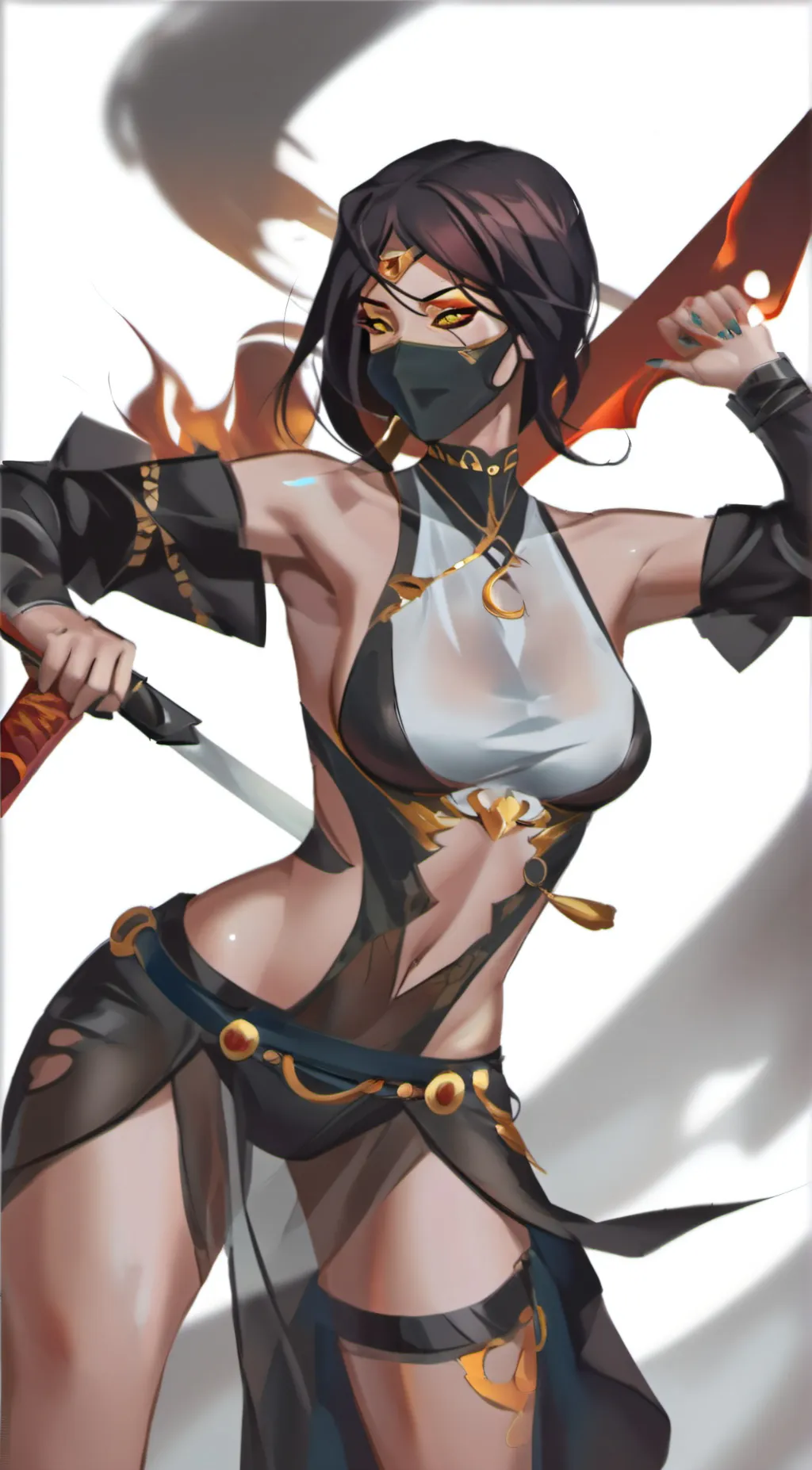 ai character: Mira background