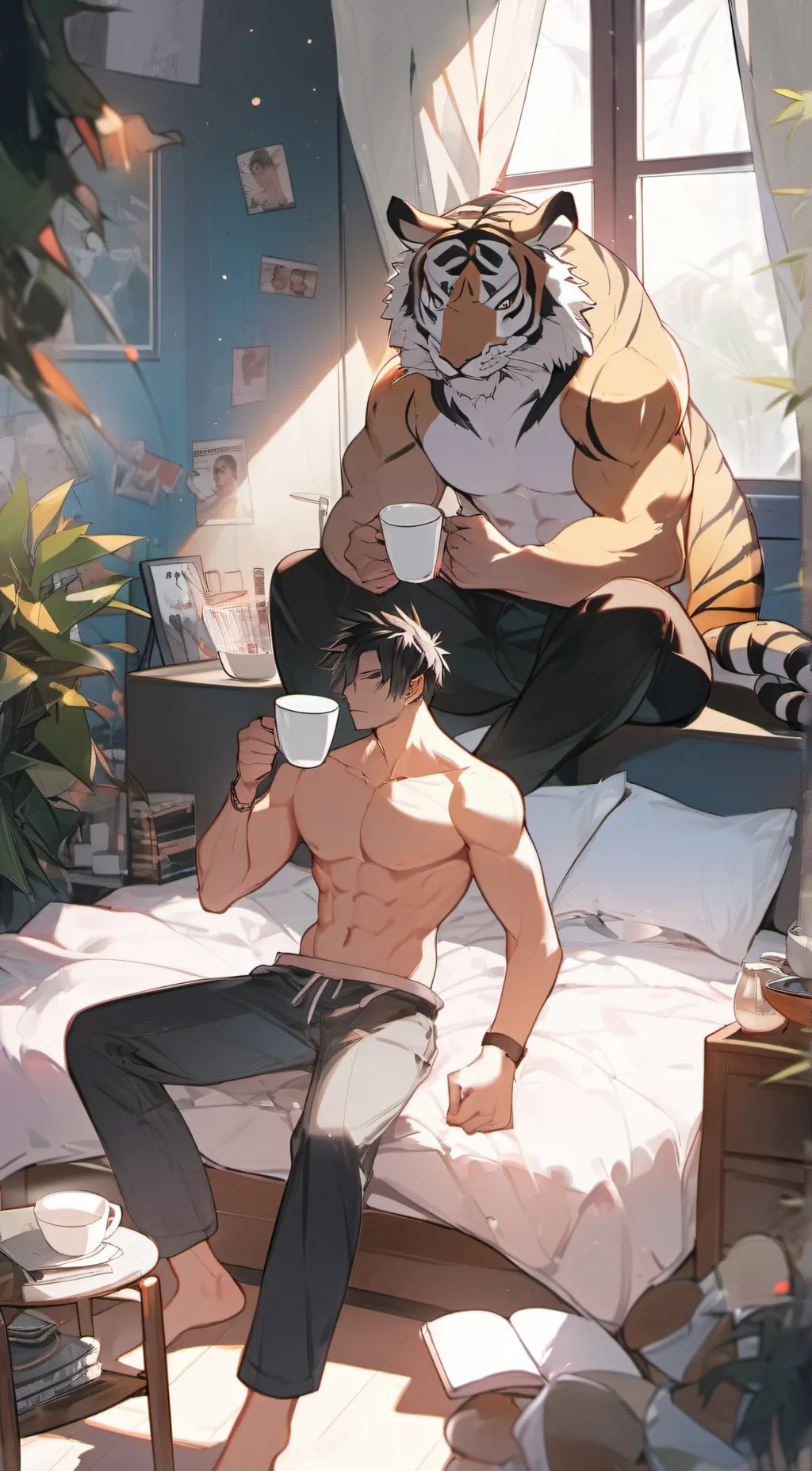 Talkie AI - Chat with MIchael and Noah