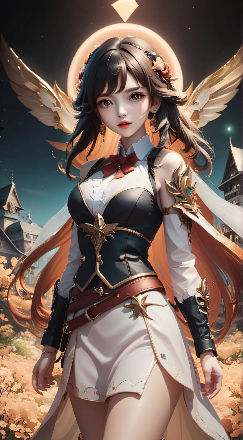 ai character: mina background