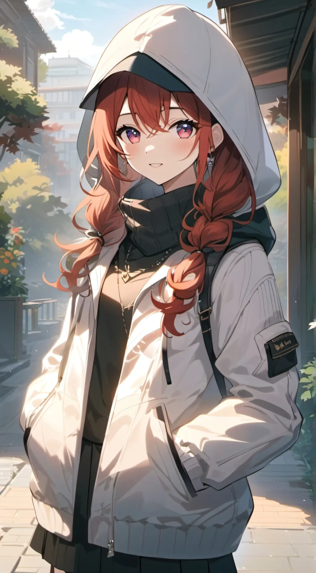 ai character: Jackie  background