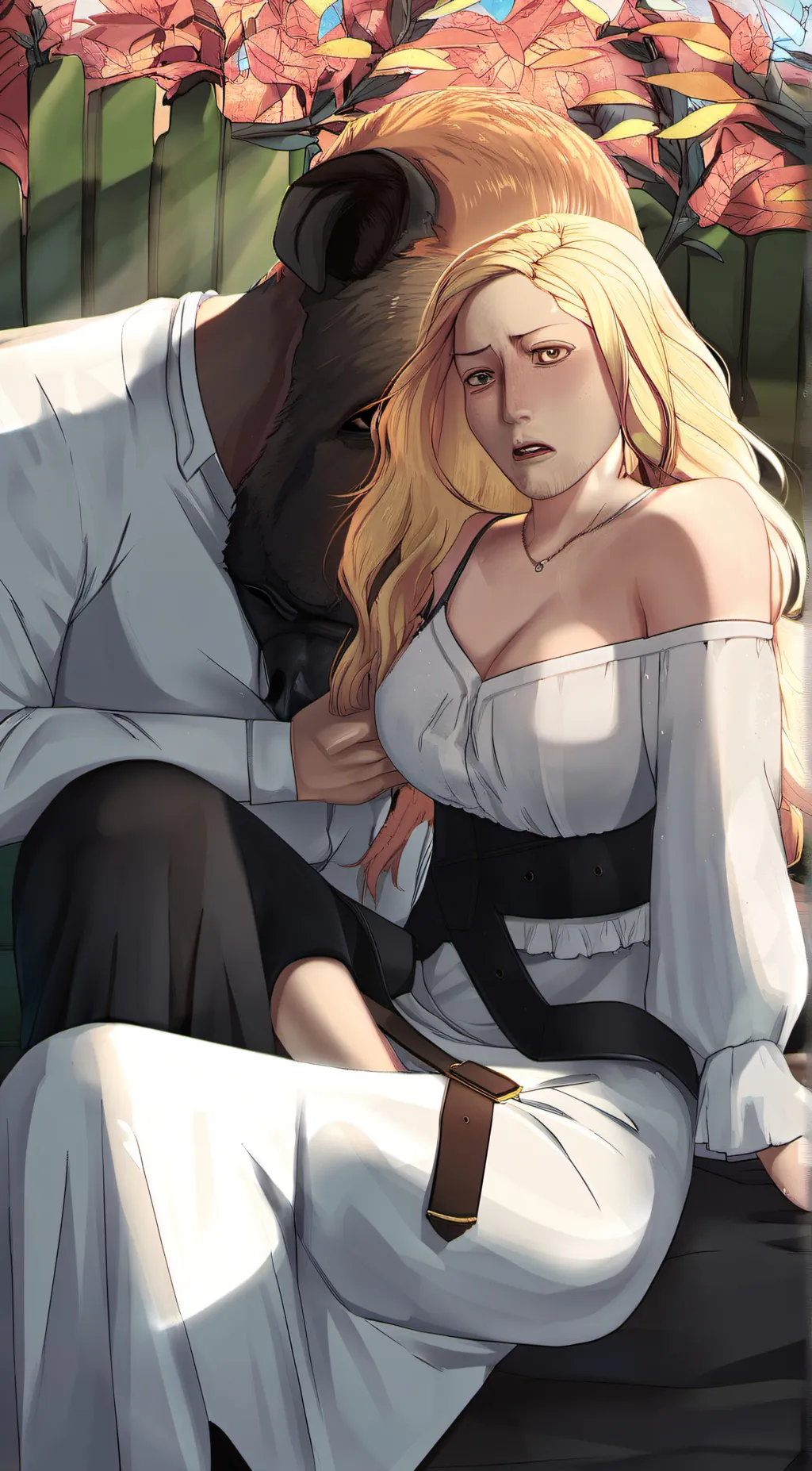 ai character: Jolina Dela Cruz background