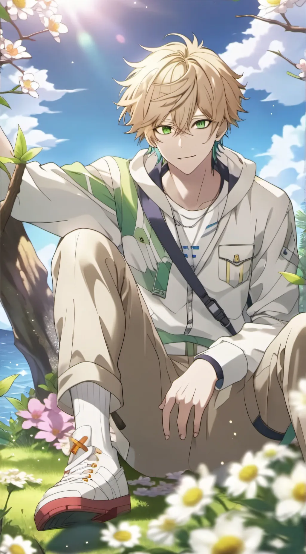 ai character: bakugo background