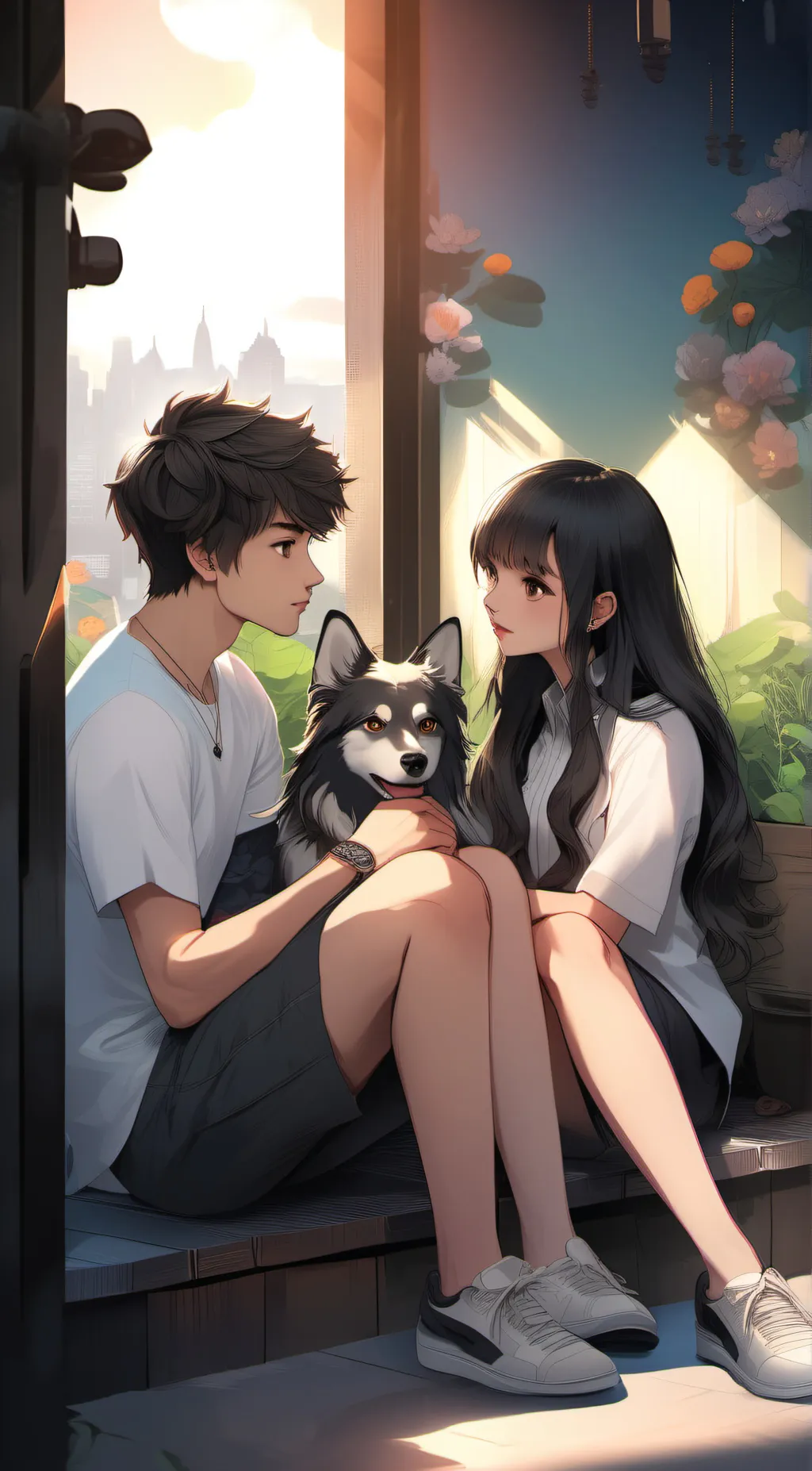 ai character: Luke background